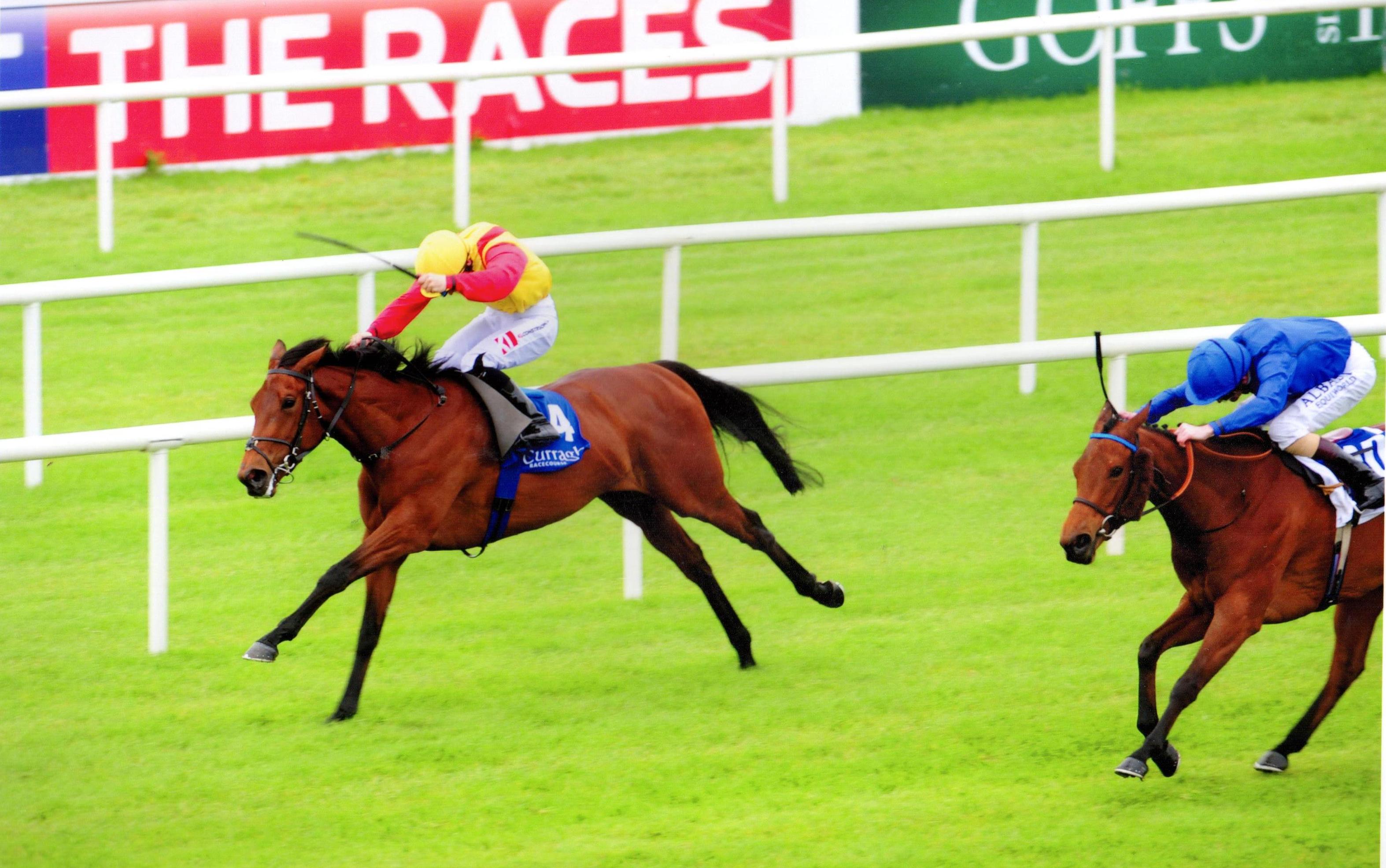 ELEGANT POSE brings up a double for Ger and Colin at The Curragh 20th May 2017